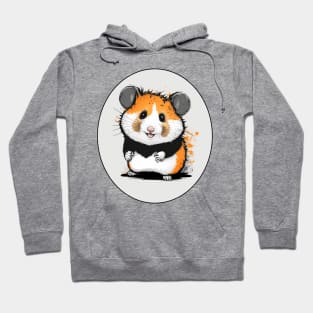 Hamster graffiti, Banksy style Hoodie